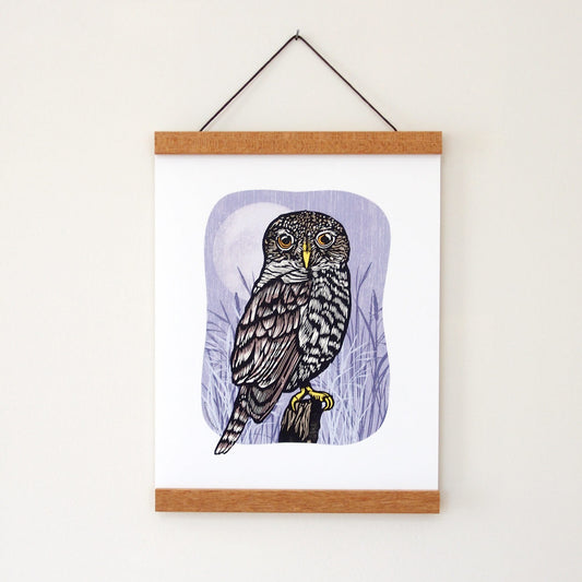 The Night Owl Reproduction Print