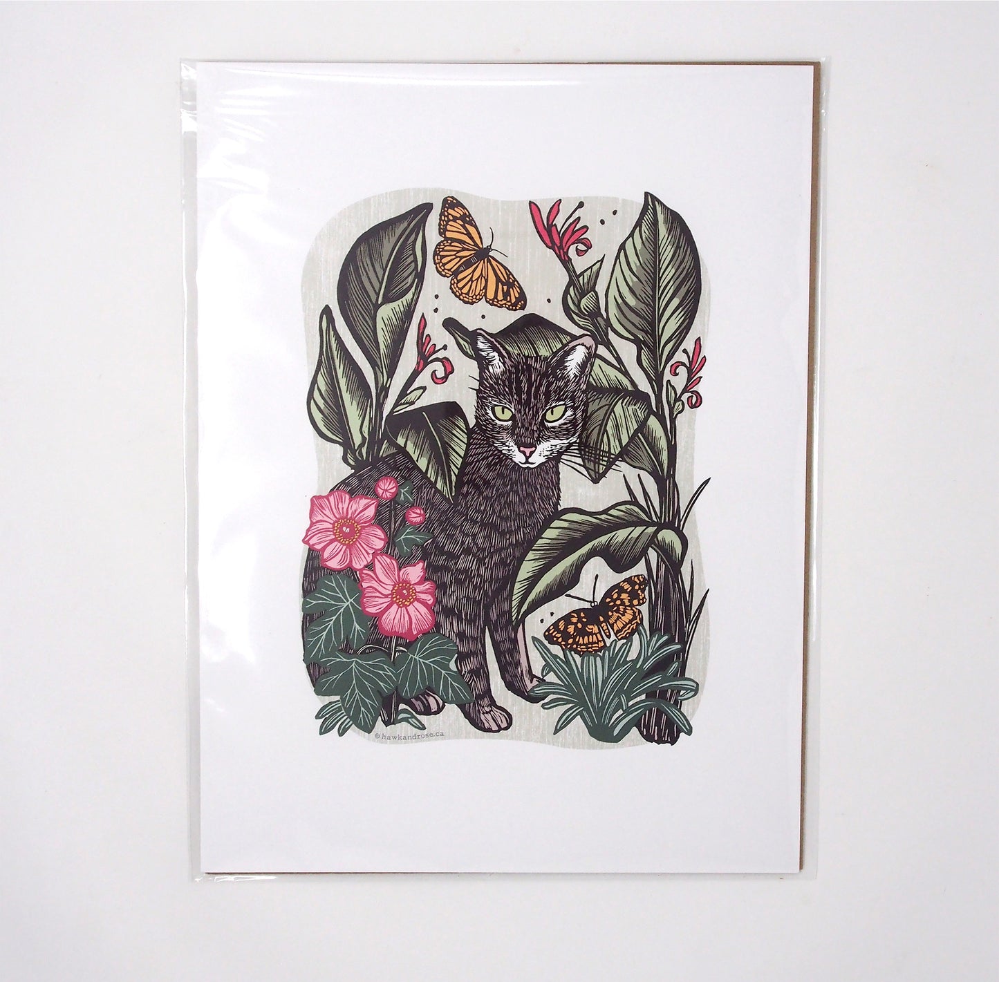 Marcelo the Cat Reproduction Print