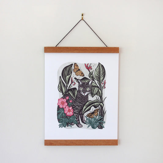Marcelo the Cat Reproduction Print